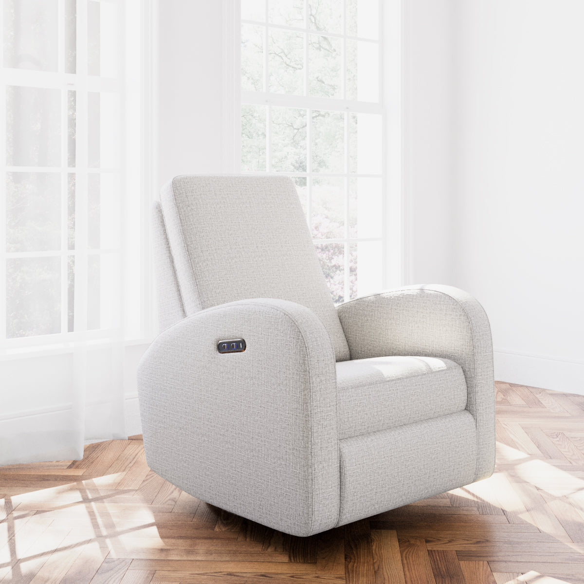 Swivel Glider Recliner Graco Teddi Power Recliner Swivel Glider