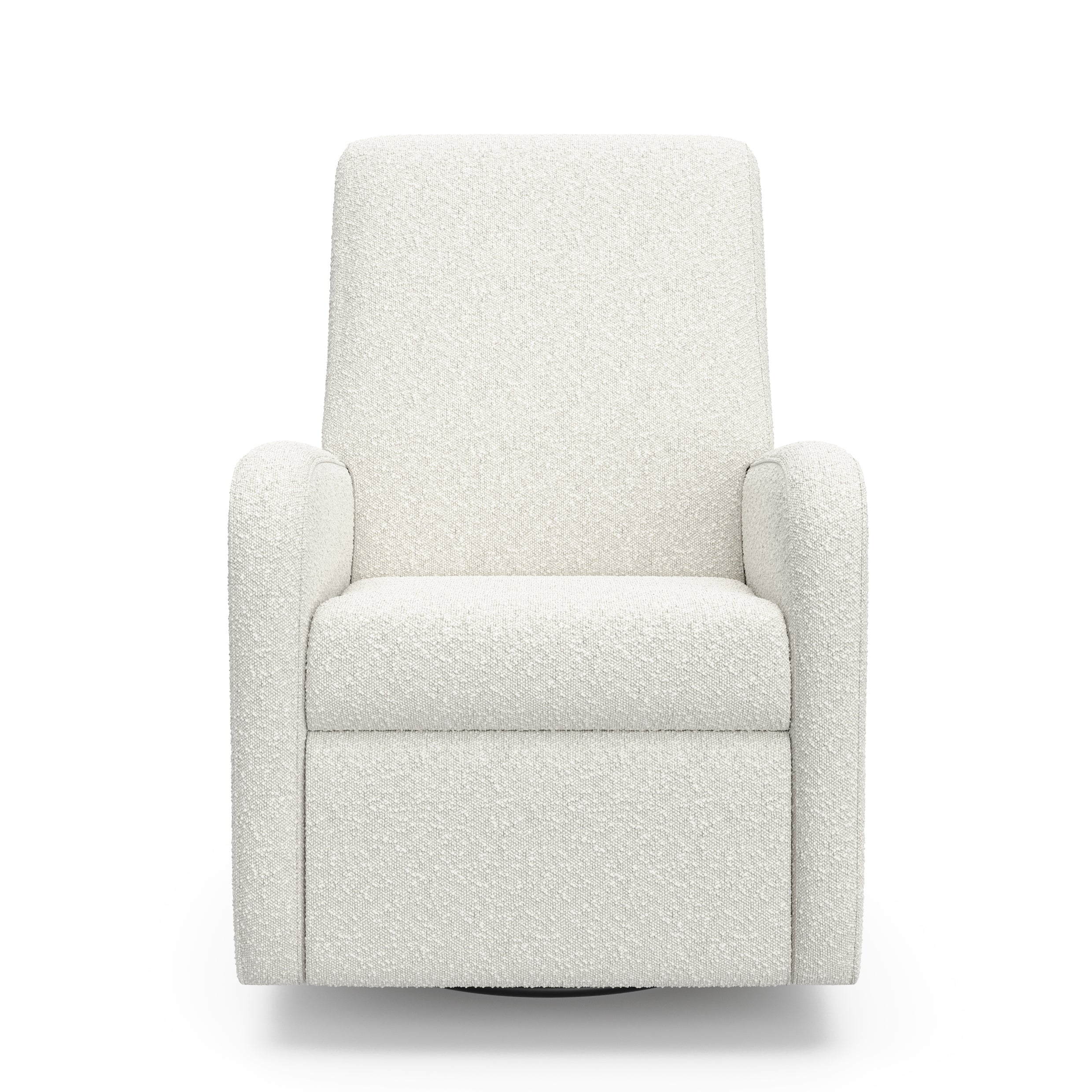 Bellwood ivory boucle power recliner front view