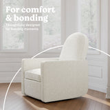 Olivia Power Recliner in Ivory Boucle style callout