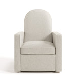 Front view of Olivia Power Recliner in Dune Basketweave