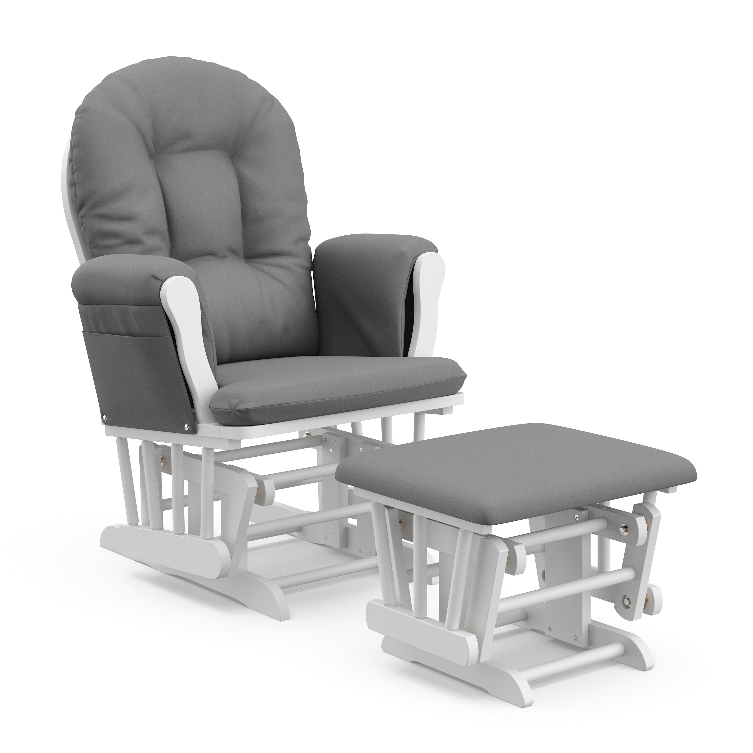 Premium Hoop® Glider & Ottoman