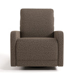 Kyoto mountain brown boucle power recliner front view