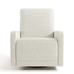 Kyoto ivory boucle power recliner front view