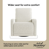 Kyoto ivory boucle glider wider seat callout