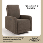 Kyoto mountain brown boucle glider style callout