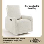 Kyoto ivory boucle glider style callout