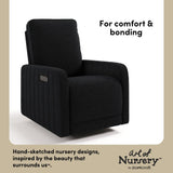 Kyoto black boucle glider style callout