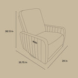 Kyoto glider line drawing with dimensions