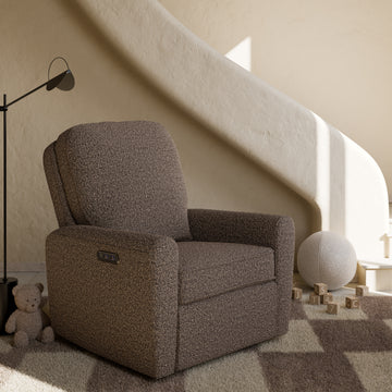 Storkcraft® Amalfi Deluxe Power Recliner Swivel Glider