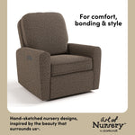 Amalfi mountain brown boucle glider style callout