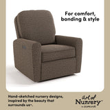 Amalfi mountain brown boucle glider style callout