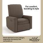 Santos mountain brown boucle glider style callout