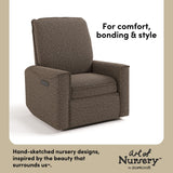 Santos mountain brown boucle glider style callout