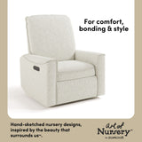 Santos ivory boucle glider style callout