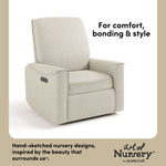 Santos dune basketweave power recliner style callout