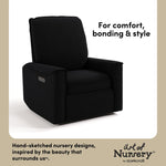 Santos black boucle glider style callout