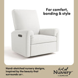 Sorrento ivory basketweave glider style callout