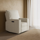 Texas Recliner Glider Dune Basketweave lifestyle image