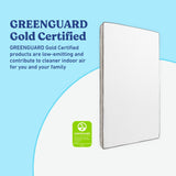 Graco 5-Inch Crib And Toddler Mattress GGG certified callout