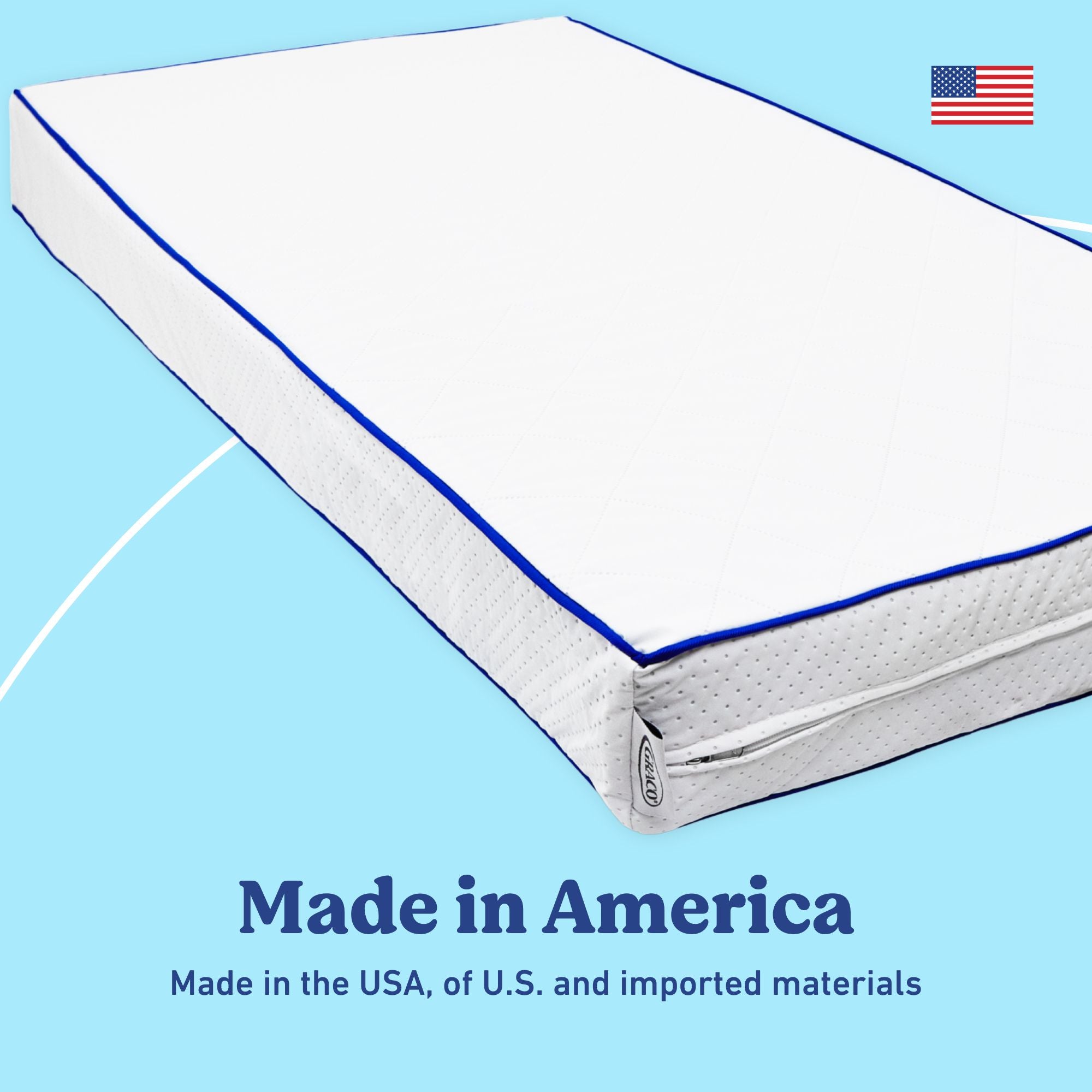 Graco Basics 5-Inch Water-Resistant Crib & Toddler Mattress