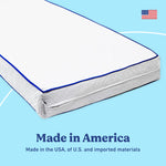 Graco Basics 5-Inch Water-Resistant Crib & Toddler Mattress made in America callout