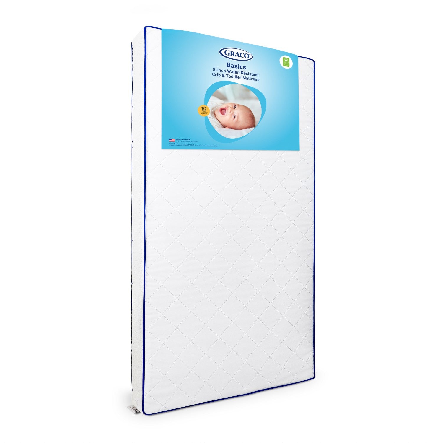Graco Basics 5-Inch Water-Resistant Crib & Toddler Mattress