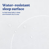 Graco 6-Inch Dual-Sided Crib And Toddler Mattress water-resistant callout