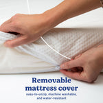 graco premium mattress removable mattress cover callout