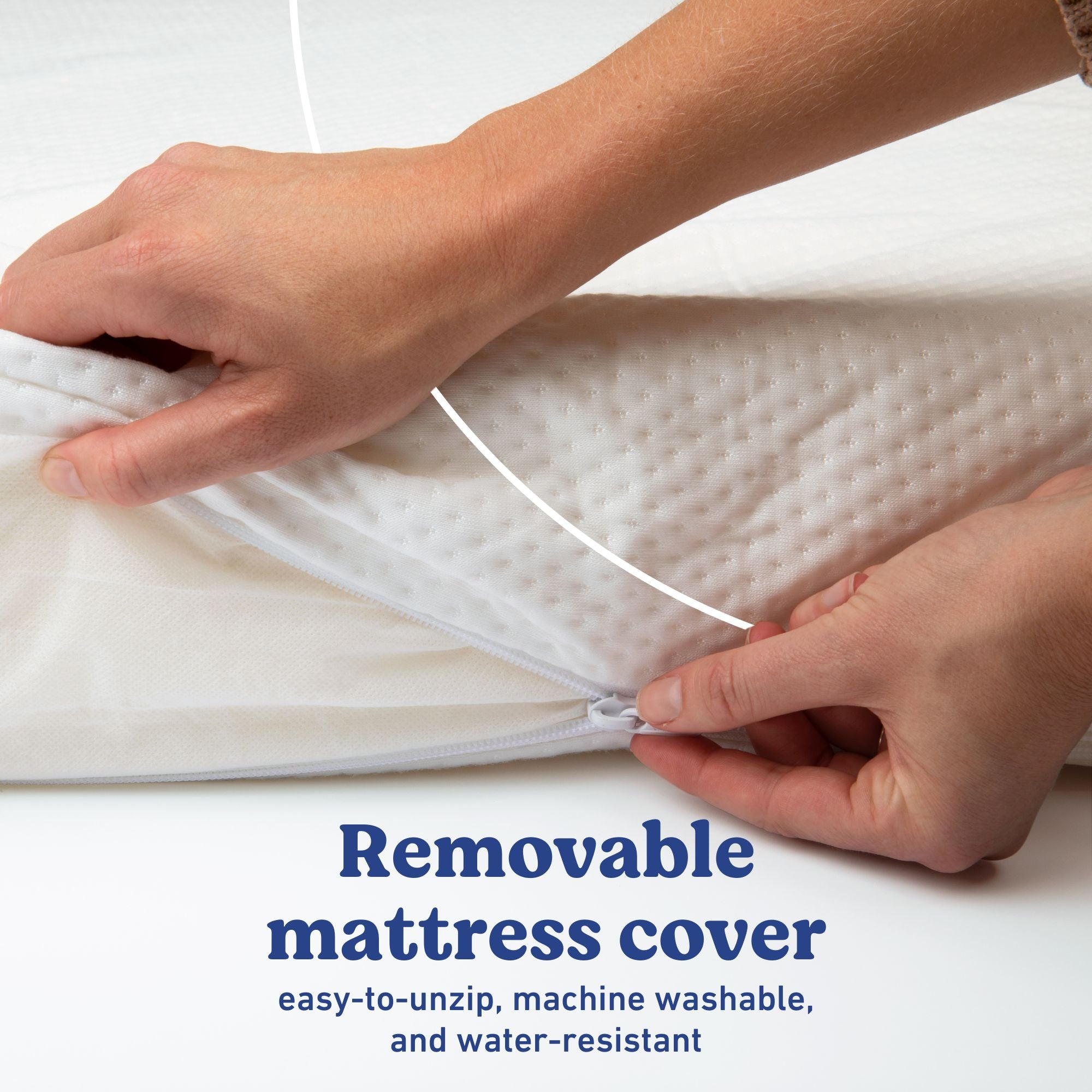 graco premium mattress removable mattress cover callout