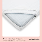 Storkcraft 6-Inch Water-Resistant Dual-Sided Baby Crib & Toddler Bed Mattress