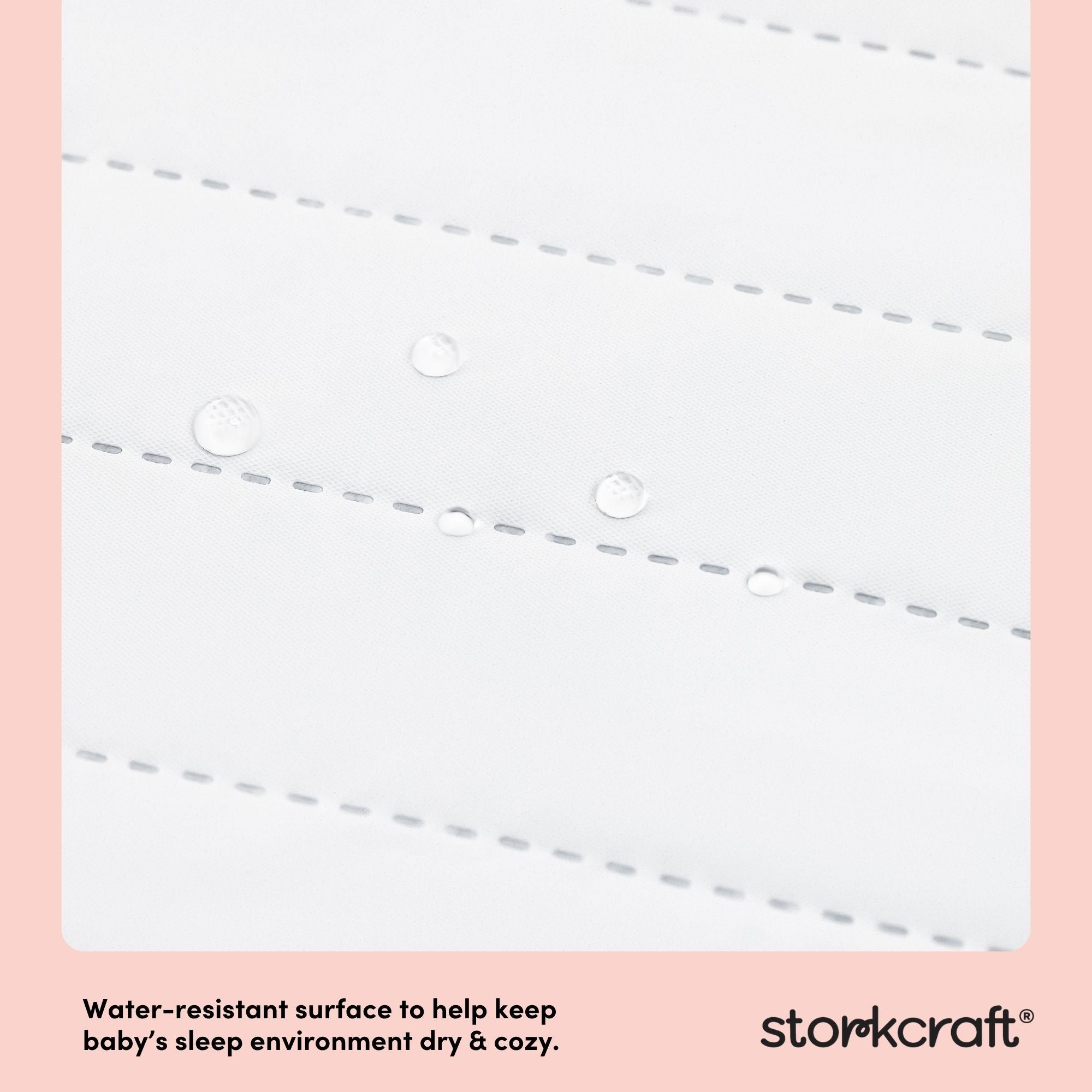 Storkcraft 6-Inch Water-Resistant Dual-Sided Baby Crib & Toddler Bed Mattress