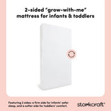 Storkcraft 6-Inch Water-Resistant Dual-Sided Baby Crib & Toddler Bed Mattress