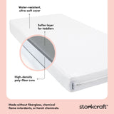 STORKCRAFT 6-INCH WATER-RESISTANT DUAL-SIDED CRIB & TODDLER MATTRESS
