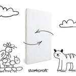 Storkcraft 6-Inch Water-Resistant Dual-Sided Baby Crib & Toddler Bed Mattress