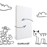 Storkcraft 6-Inch Water-Resistant Dual-Sided Baby Crib & Toddler Bed Mattress