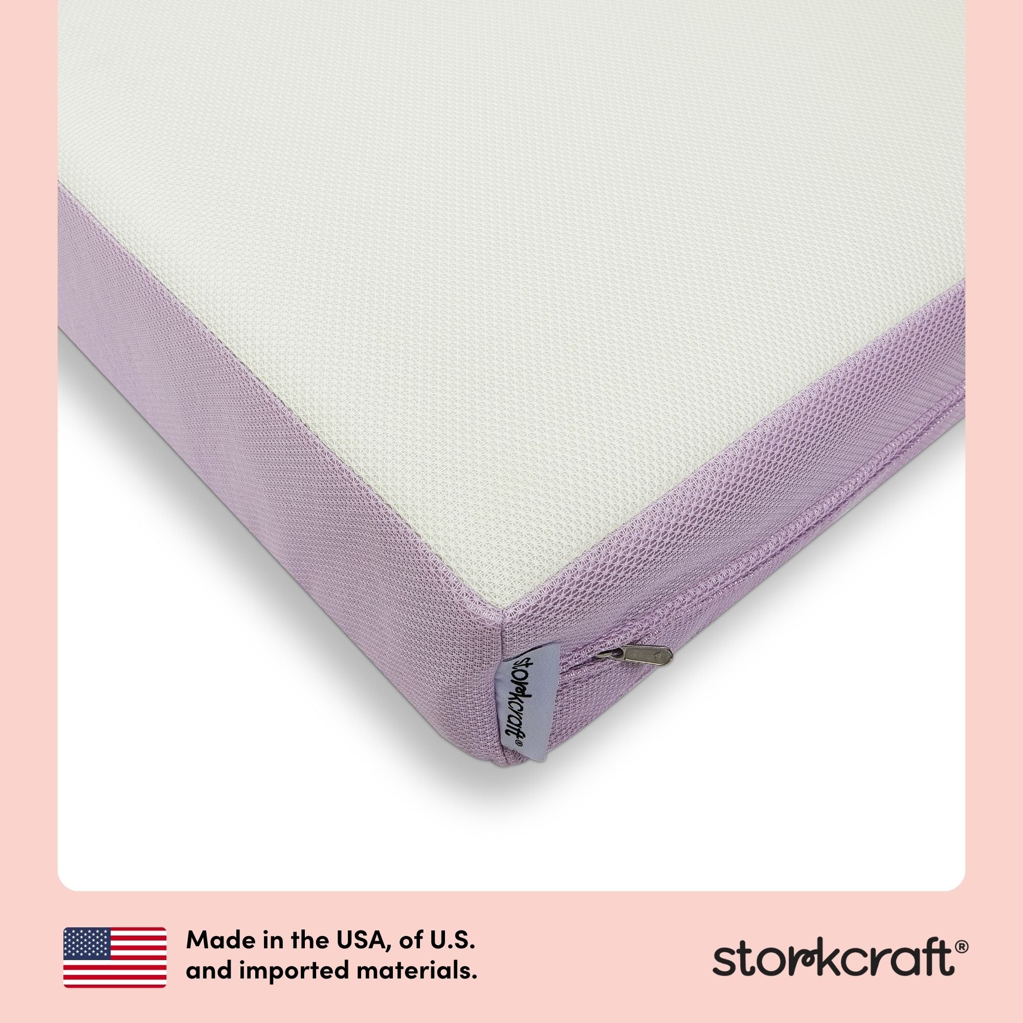 Storkcraft 6-Inch Mesh Dual-Sided Baby Crib & Toddler Bed Mattress