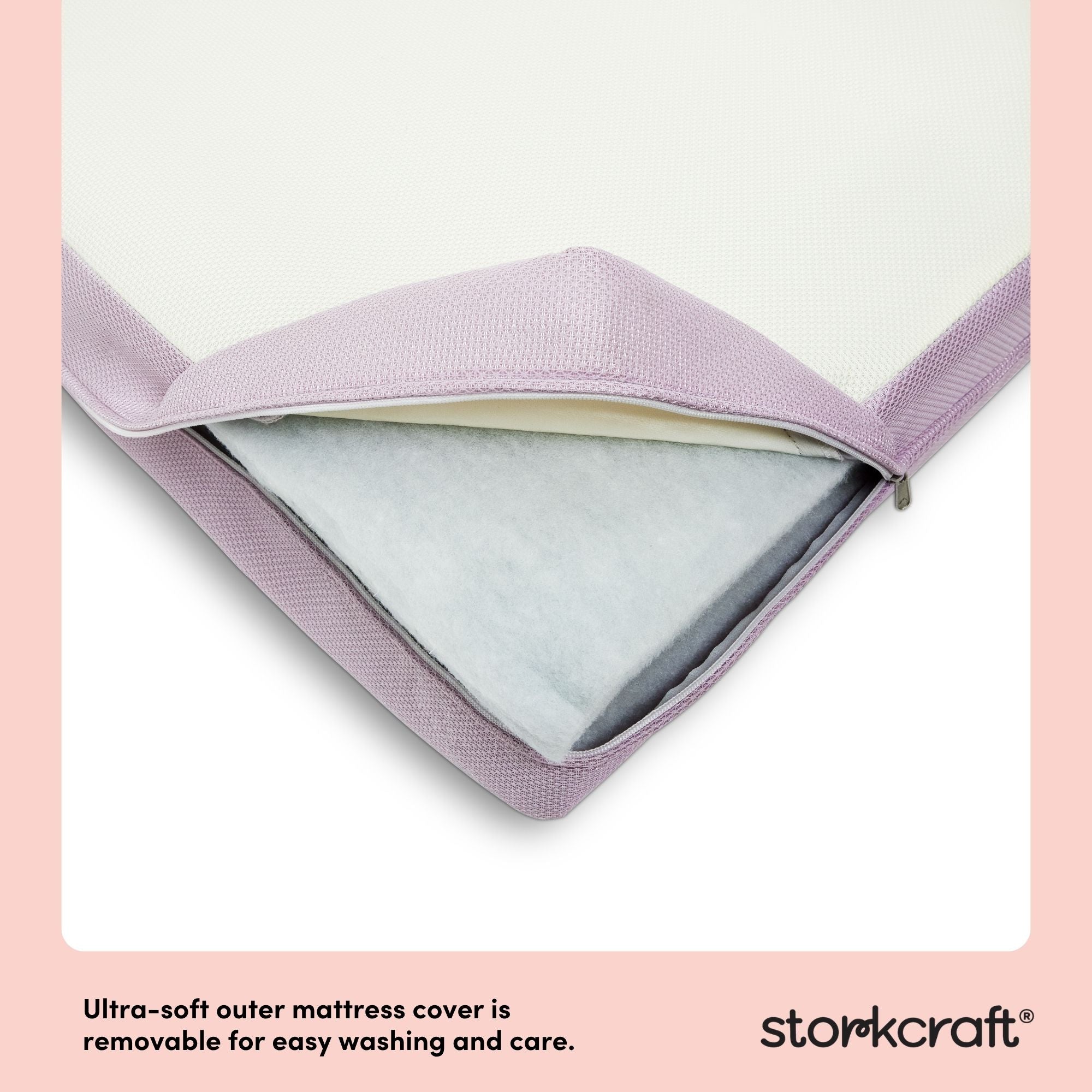 Storkcraft 6-Inch Mesh Dual-Sided Baby Crib & Toddler Bed Mattress