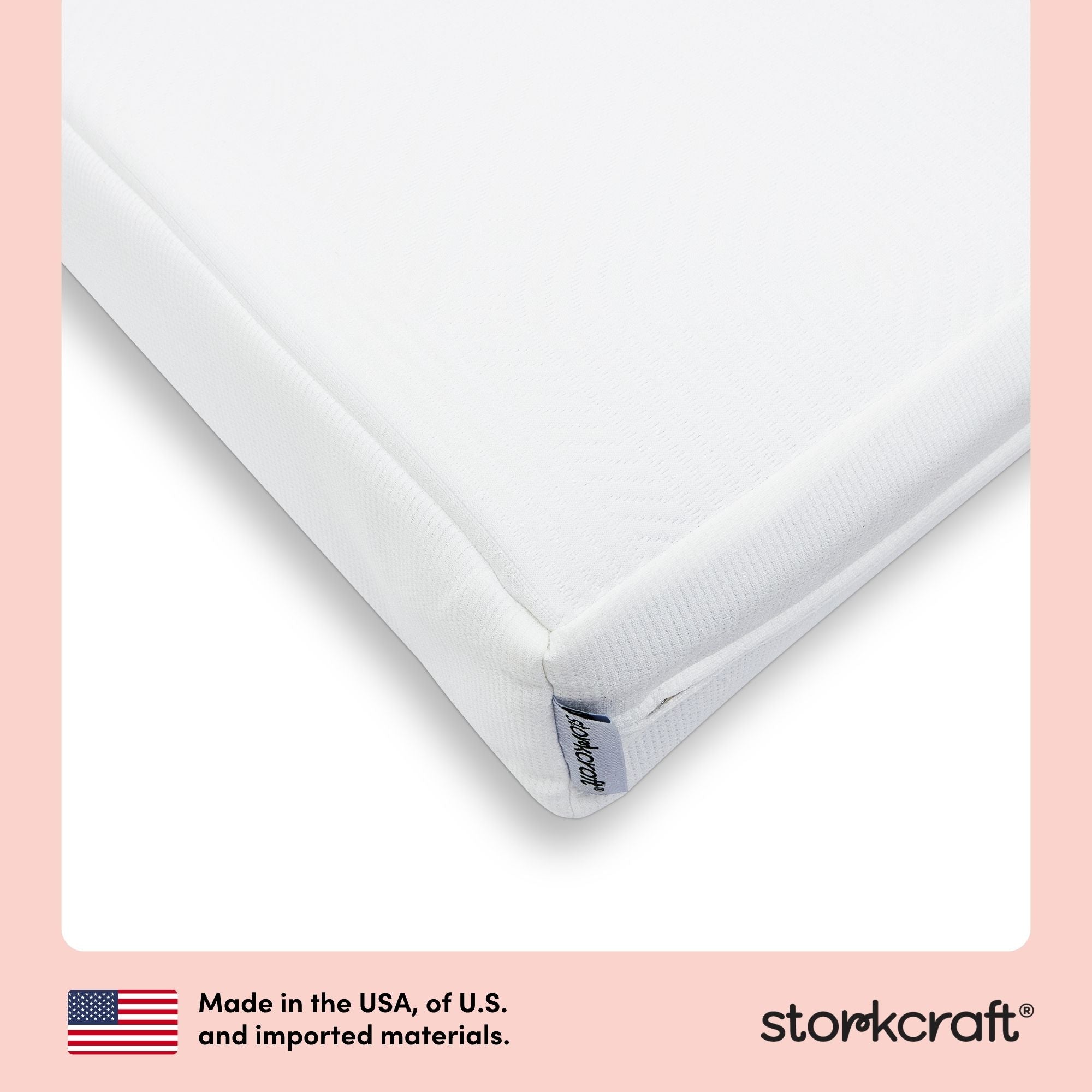 Storkcraft 6-Inch Dual-Sided Baby Crib & Toddler Bed Mattress