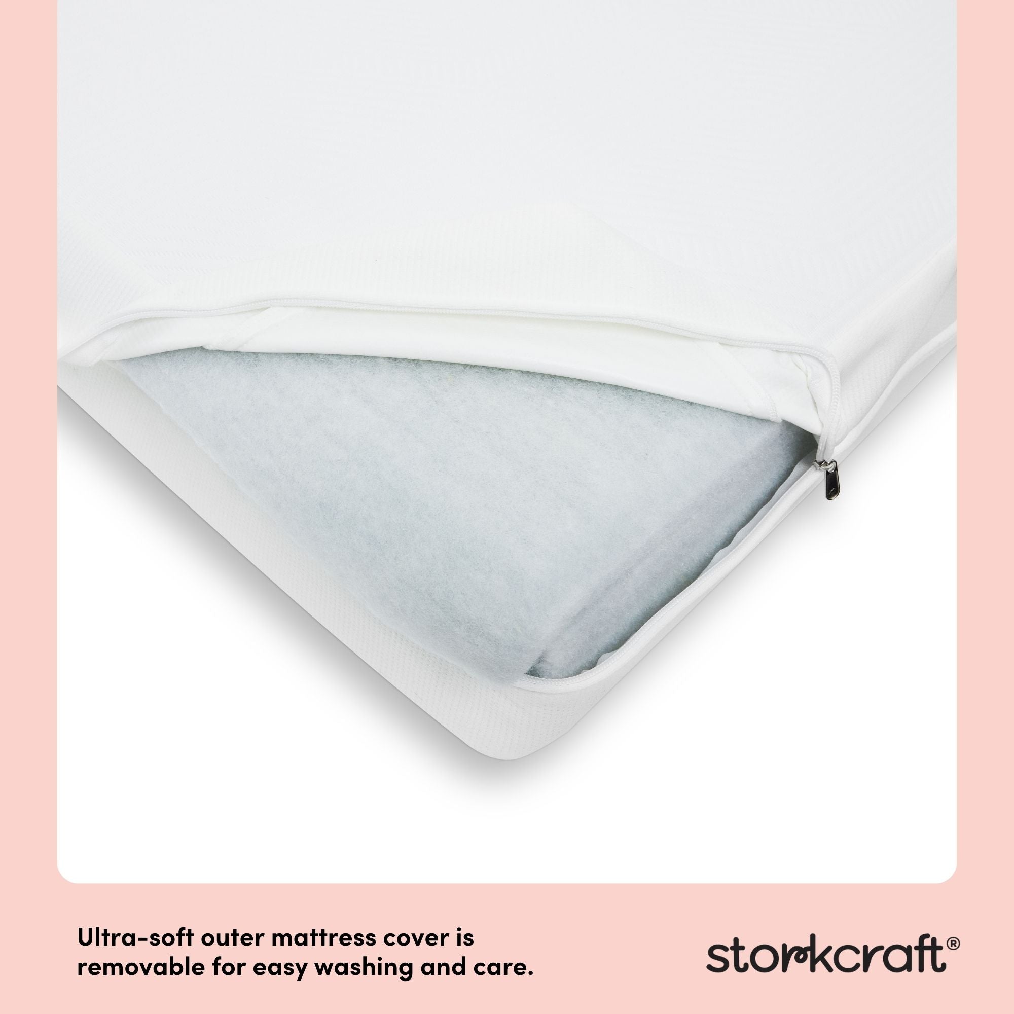 Storkcraft 6-Inch Dual-Sided Baby Crib & Toddler Bed Mattress
