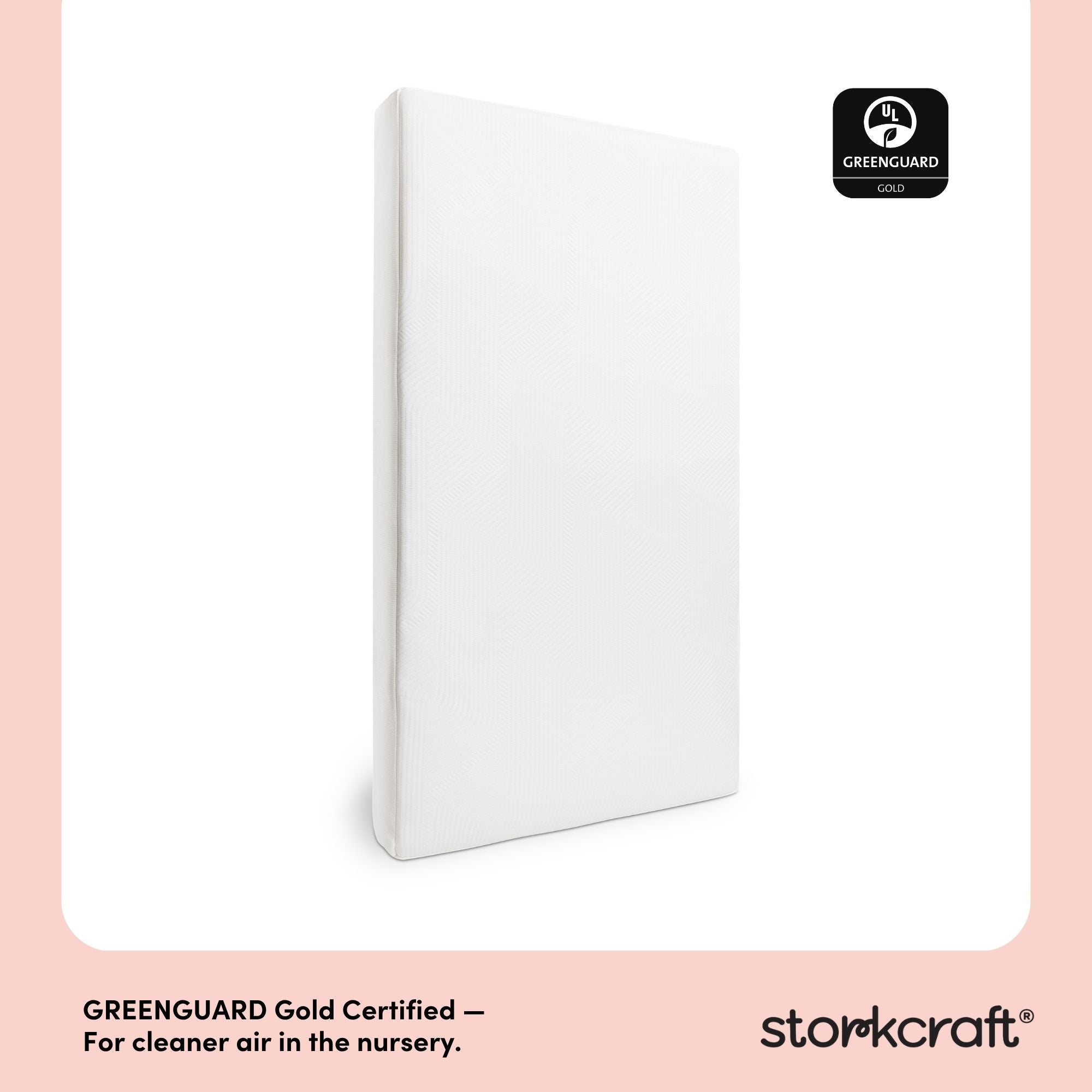 Storkcraft 6-Inch Dual-Sided Baby Crib & Toddler Bed Mattress