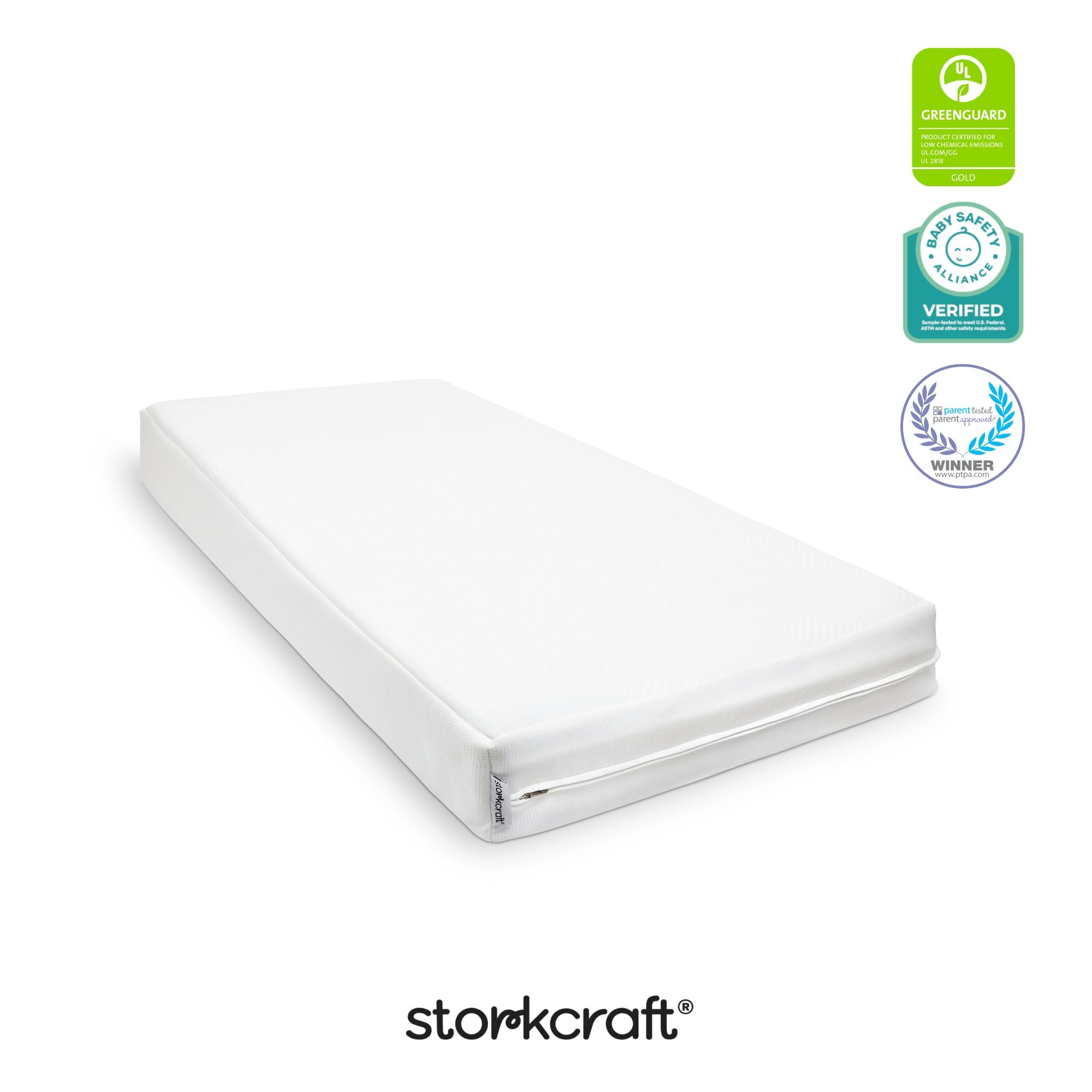Storkcraft 6-Inch Dual-Sided Baby Crib & Toddler Bed Mattress