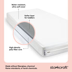 STORKCRAFT 6-INCH DUAL-SIDED CRIB & TODDLER MATTRESS