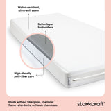 STORKCRAFT 6-INCH DUAL-SIDED CRIB & TODDLER MATTRESS
