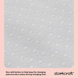 nest changing pad non-skid bottom closeup callout