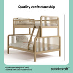 Pasadena driftwood twin over full bunk bed style callout