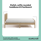 Porto driftwood twin bed style callout
