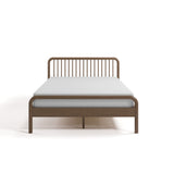 Porto hazelnut full bed front view