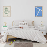 porto natural queen bed in kids room