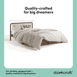 porto hazelnut queen bed quality-crafted callout