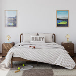 porto hazelnut queen bed in kids room